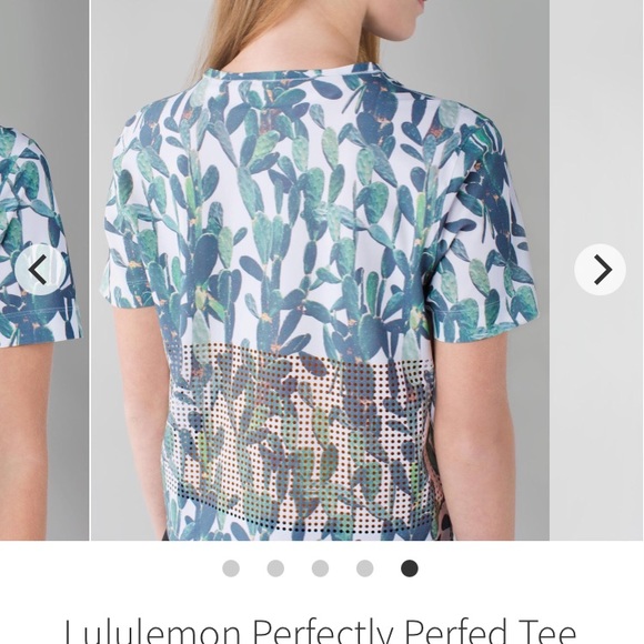 Lululemon size 6 perfectly perfed tee. - Picture 3 of 13
